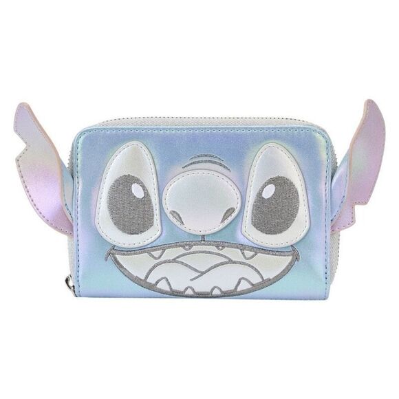 NEW Platinum Stitch Backpack & Wallet Set Limited Disney100 Loungefly NWT main image 5